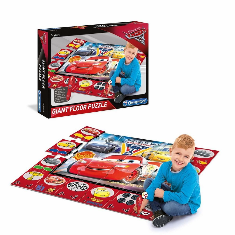 Puzzle Interactif Cars 24 pieces Disney enfant - Puzzles