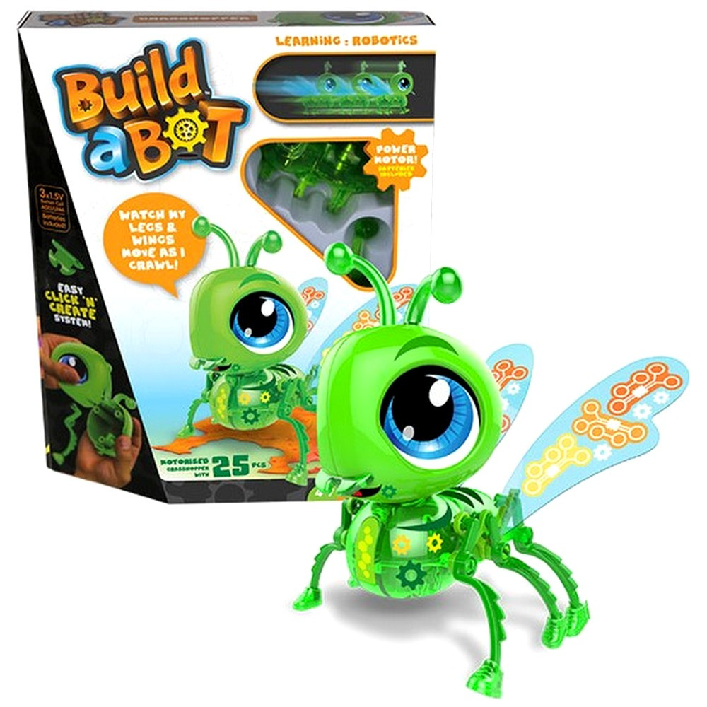 Build a Bot Sauterelle robot interactif enfant insecte - Jeux