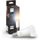 Philips Hue White Ambiance, ampoule LED connectée E27, Equivalent 100W, 1600 lumen, compatible Bluetooth