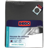 HOUSSE DE COUETTE DODO - ANTHRACITE - 140x200 cm