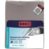 HOUSSE DE COUETTE DODO - TAUPE - 240x260 cm