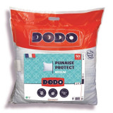 Oreiller médium DODO 50x70 cm - Protection anti punaise, anti acarien - 550 gr - Blanc - Fabriqué en France