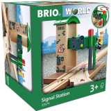 Brio World Station de Controle et d'Aiguillage - Accessoire pour circuit de train en bois - Ravensburger - Mixte des 3 ans - 33674