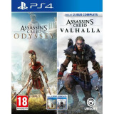 Assassin's Creed Odyssey + Assassin's Creed Valhalla - Jeu PS4 - Compilation