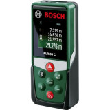 Télémetre laser Bosch - PLR 30 C (Livré avec  housse de protection et 2 x 1,5-V-LR03 (AAA))