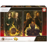 Puzzle - EDUCA - House Of The Dragon - 2X500 pieces