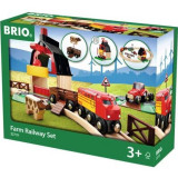 Brio World Circuit de la Ferme  - Coffret complet 20 pieces - Circuit de train en bois - Ravensburger - Mixte des 3 ans - 33719