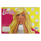 Cahier de dessin Barbie livre de coloriage Stickers Regle Pochoir Disney