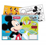 Cahier de dessin, livre de coloriage A4 + Stickers Mickey