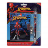 Journal intime et stylo Spiderman Disney carnet secret