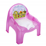 Pot fauteuil chaise apprentissage proprete rose bebe