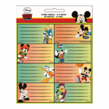 Lot de 16 étiquette Mickey Mouse Disney cahier enfant ecole