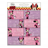 Lot de 16 étiquette Minnie Mouse Disney cahier enfant ecole