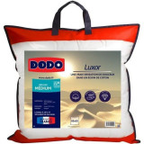 DODO Oreiller LUXOR 60x60 cm - 100% Coton - Effet Duvet