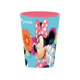 Gobelet Minnie Mouse Disney verre plastique enfant rose fleur