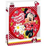 Horloge murale Minnie montre Disney enfant