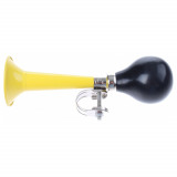 Klaxon pour vélo sonnette jaune trompette metal