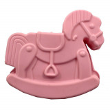 Moule a tarte cheval en silicone gâteau patisserie rose