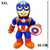 XL Grande Peluche Captain America 80 cm Sonore Avengers Avec Son