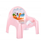 Pot fauteuil chaise apprentissage proprete bebe rose