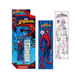 Puzzle Spiderman a colorier 24 pieces 48 x 13 cm decorer enfant