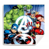 1 serviette de table Avengers essuie main ecole enfant