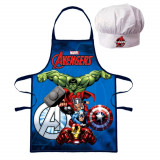 Tablier de cuisine et toque Avengers Patisserie enfant 