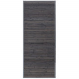 Tapis en bambou 150 x 67 cm gris cuisine couloir