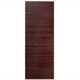Tapis en bambou 67 x 150 cm brun acajou cuisine couloir