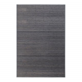 Grand tapis en bambou 170 x 115 cm gris sejour salon
