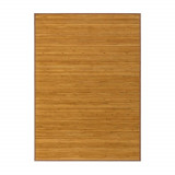 Grand tapis en bambou 150 x 200 cm brun naturel sejour salon