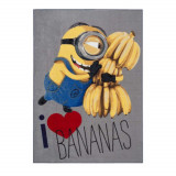 Tapis enfant Les Minions 133 x 95 cm Disney Bananas