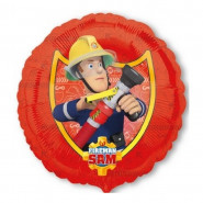 Ballon Sam le Pompier hélium neuf