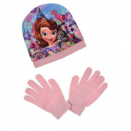 Bonnet Gants Princesse Sofia Taille 52 Rose Disney enfant