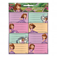 Lot de 16 étiquette Princesse Sofia Disney cahier enfant ecole