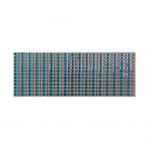 504 Stickers carré scrapbooking autocollant bleu strass