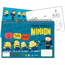 Cahier de dessin Les Minions livre de coloriage A4 + Stickers autocollant