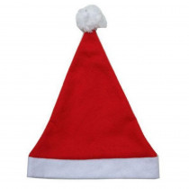 Bonnet de Noël rouge et blanc, taille adulte, père ou mère noël 
