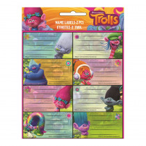 Lot de 16 étiquette Les Trolls Disney cahier enfant 