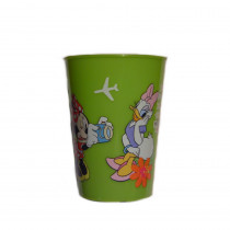 Gobelet Minnie Disney verre plastique enfant vert