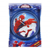 Horloge murale Spiderman montre bleu fonce