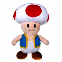 Peluche Toad 28 cm Mario Bross Nintendo