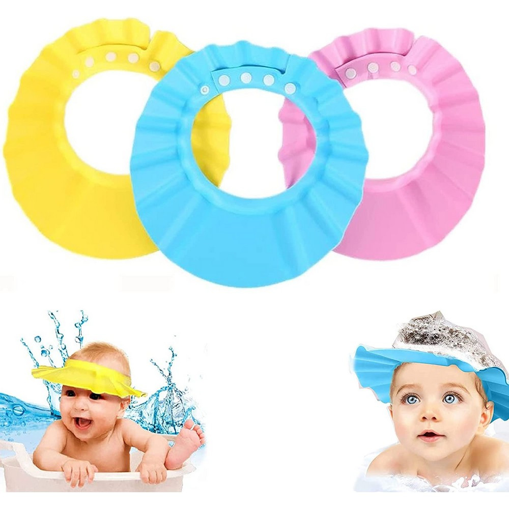 Protection yeux visière de douche bain shampoing bébé enfant - Salle de bain