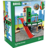 Brio World Garage Rail / Route - 3 niveaux - Accessoire pour circuit de train en bois - Ravensburger - Mixte des 3 ans - 33204