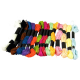 15 rouleau de fils en coton 8m multicolores bracelets bresiliens