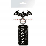 Porte-clés Batman Arkham City Certified Insane 