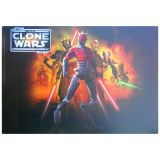 Set de table Clone Wars, sous main Star Wars 3 réutilisable