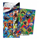 Lot 3 planche de Stickers Avengers Autocollant 12 x 8 cm