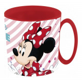 Tasse plastique Minnie Mouse Mug enfant Micro onde raye réutilisable