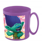 Tasse Les Trolls Poppy Micro onde, mug plastique réutilisable